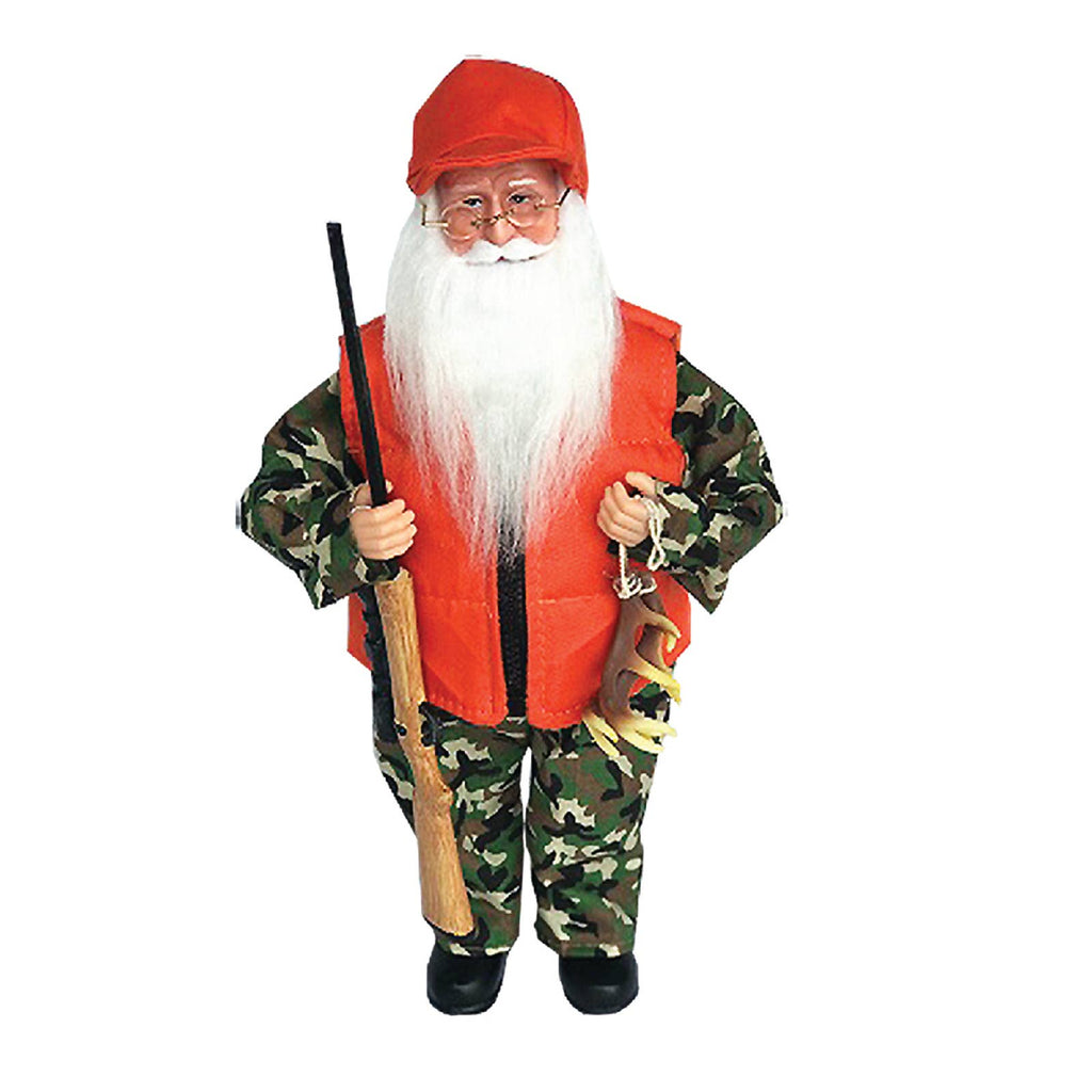 15" Deer Hunter Claus - Santa’s Workshop Inc. - Home 2 Court