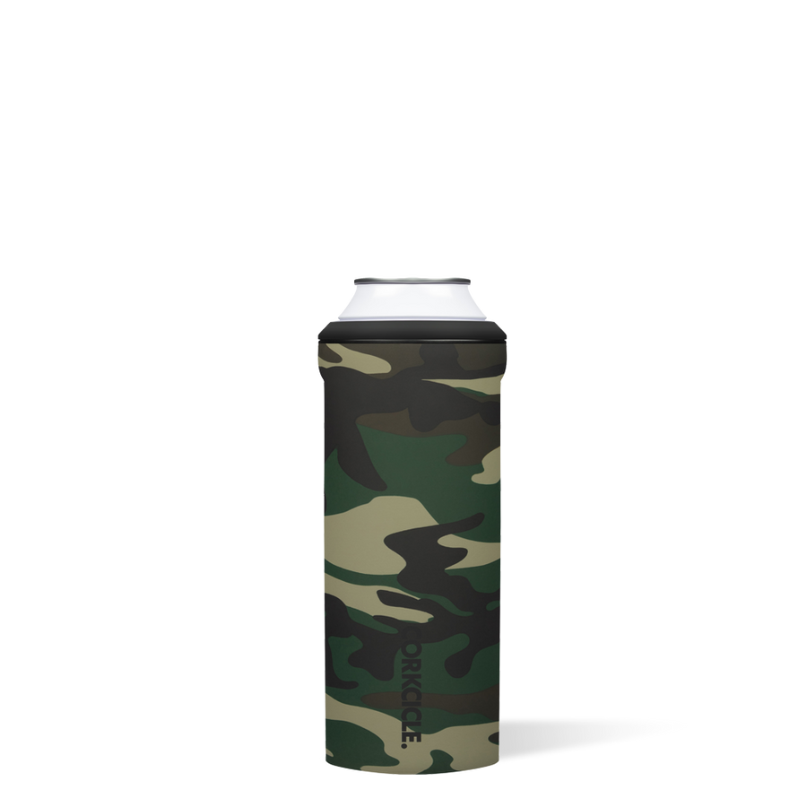 Corkcicle-  Can Cooler  Slim Woodland Camo