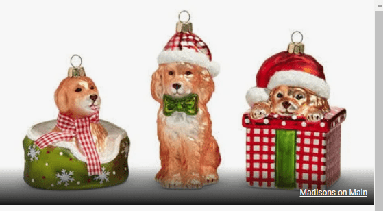 5.5" Celebrate the Season - Assorted Pups - Raz - Home 2 Court