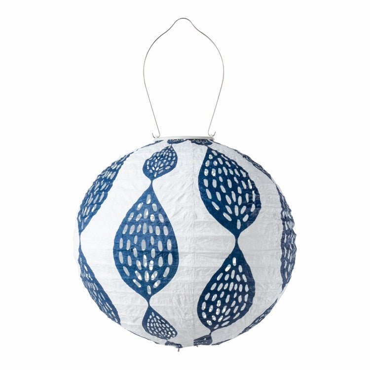 Allsop SOJI STELLA PRINT AND PUNCH GLOBE - INDIGO LEAF (Copy) - Home 2 Court