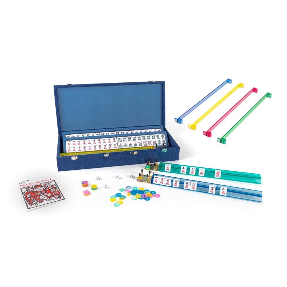 Mahjong Set: Blue  2879