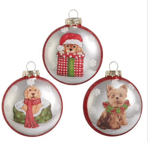 Celebrate the Season - Pups Assortment 2 - 3" - Raz - Home 2 Court