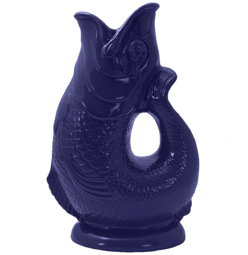 Cobalt Blue Gluggle Jug: Large - The Original Gluggle Jug Factory - Home 2 Court