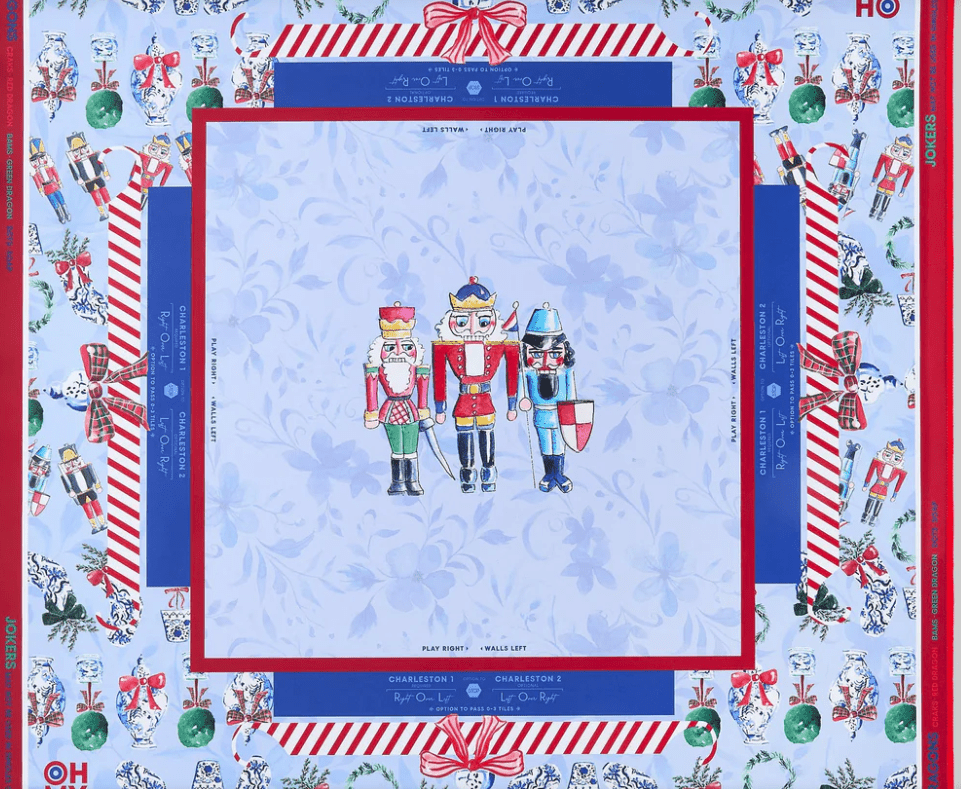 Deck The Halls Mat - Oh My Mahjong - Home 2 Court