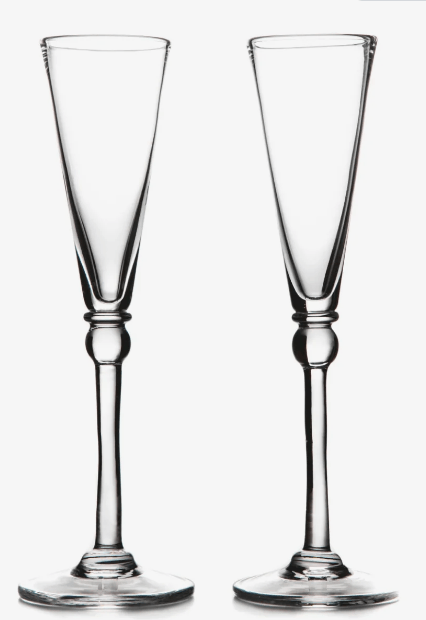 Hartland Champagne Flute (Set of 2) - Simon Pearce - Home 2 Court