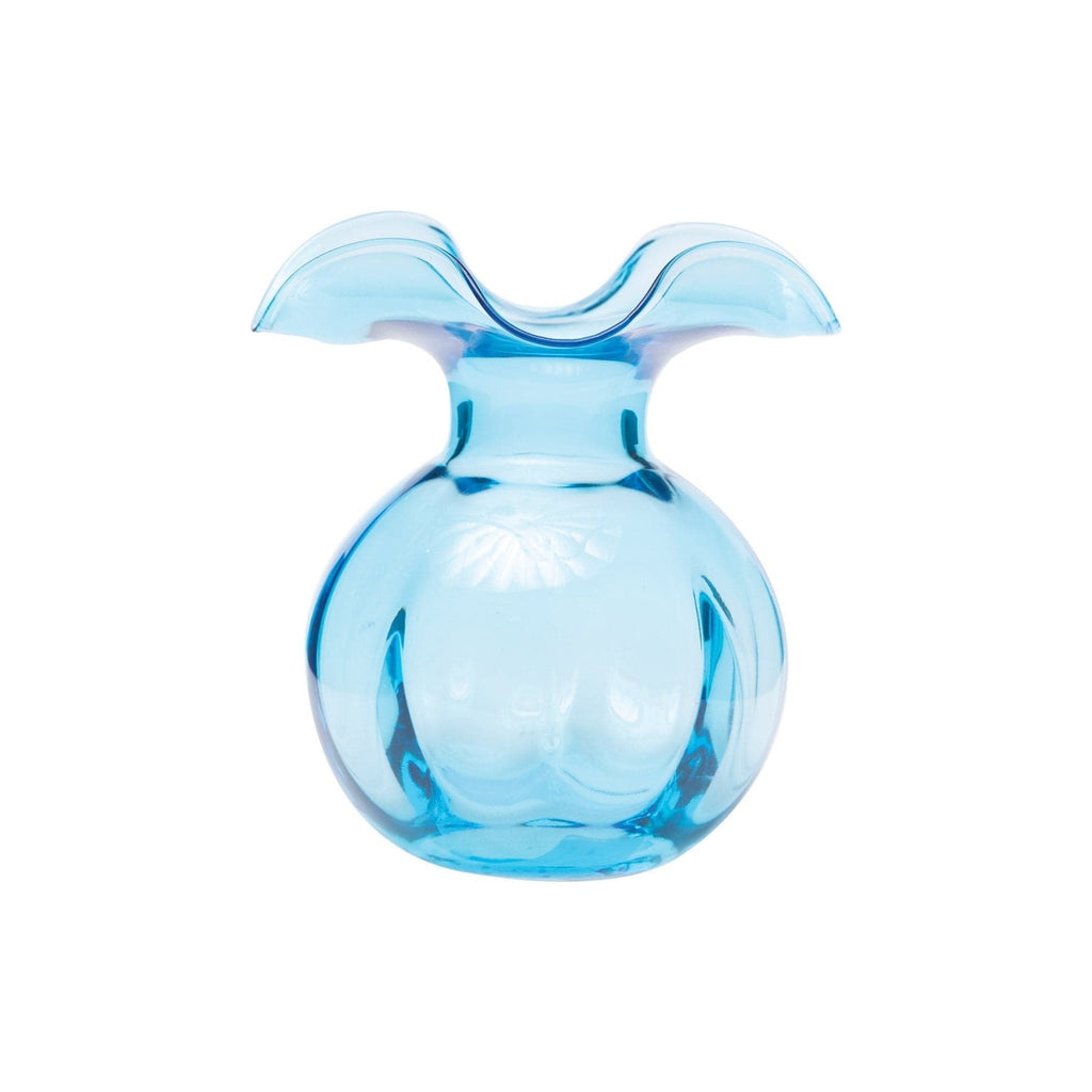 Hibiscus Glass Aqua Bud Vase - Home 2 Court