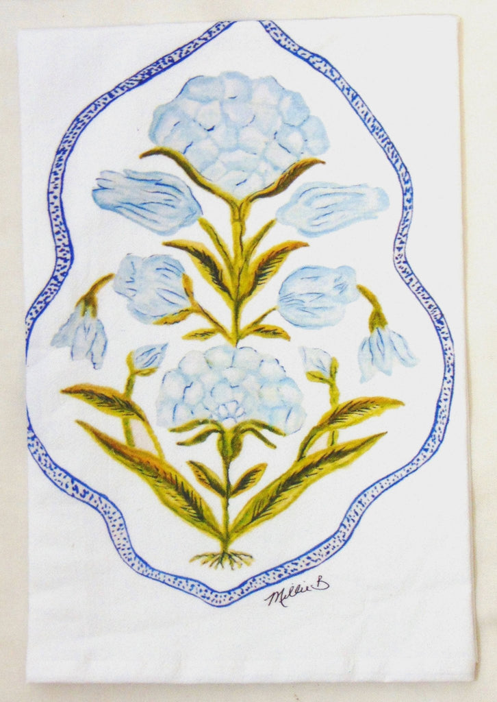 Limited Edition Folly Poppy on White Flour Sack Towel - Lowcountry Linens - Home 2 Court