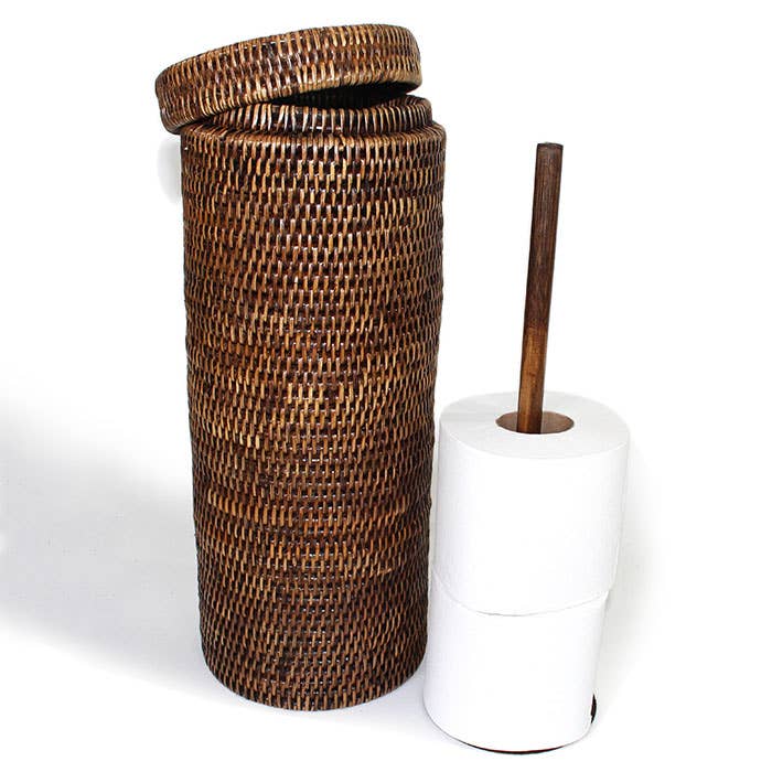 Matahari - Multiple Toilet Paper Holder (Holds 3 Rolls) AB 7x17'H - Home 2 Court