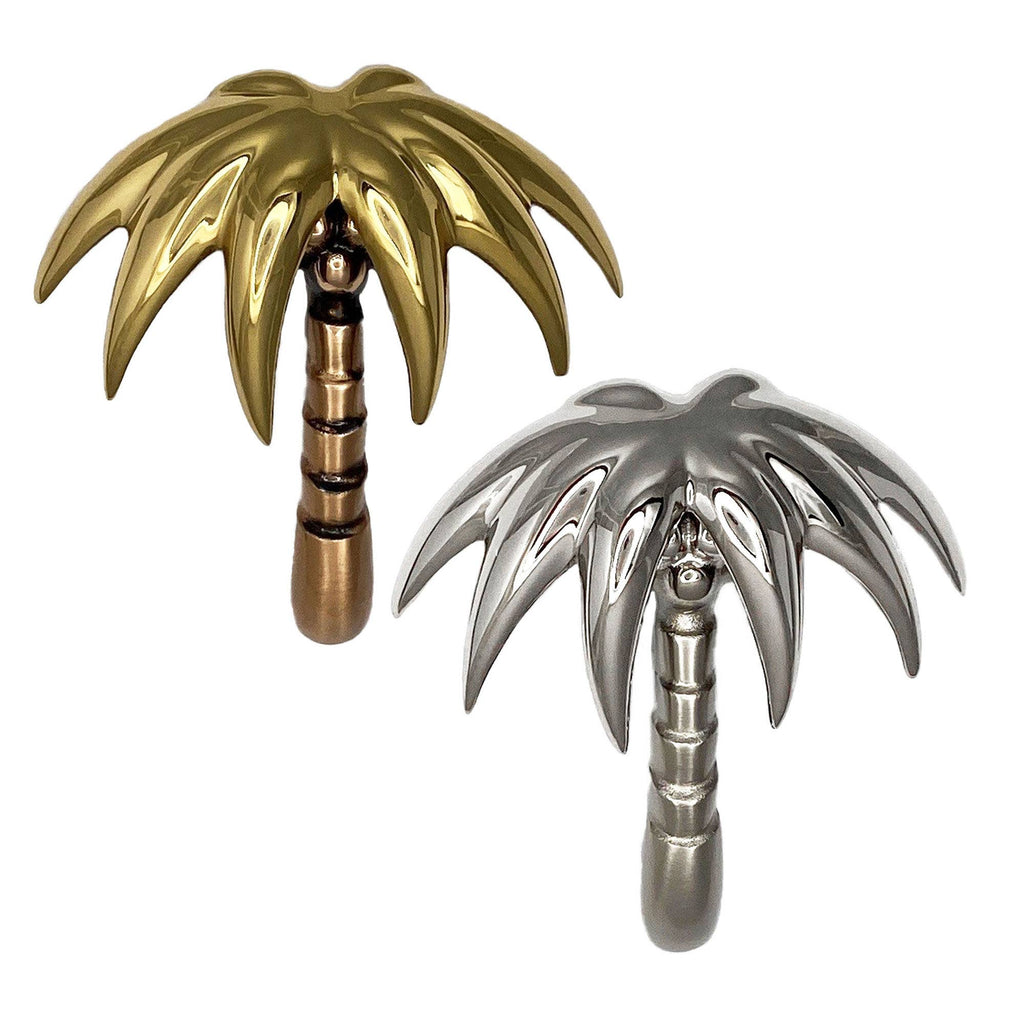 Michael Healy Designs - Palm Tree Door Knocker: Brass - Home 2 Court