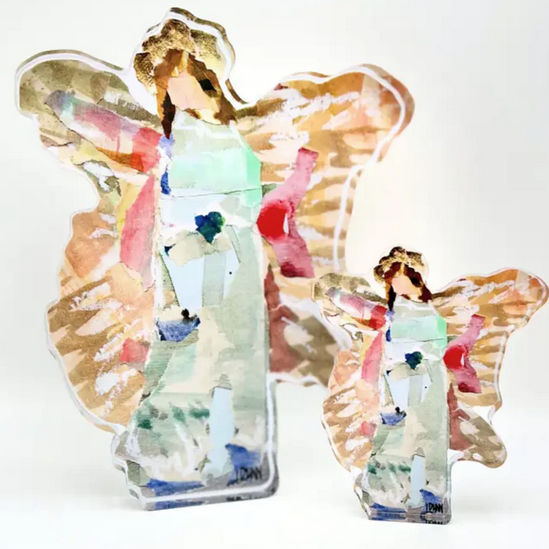 Nonnie Acrylic Angel, Glory Collection - bitty