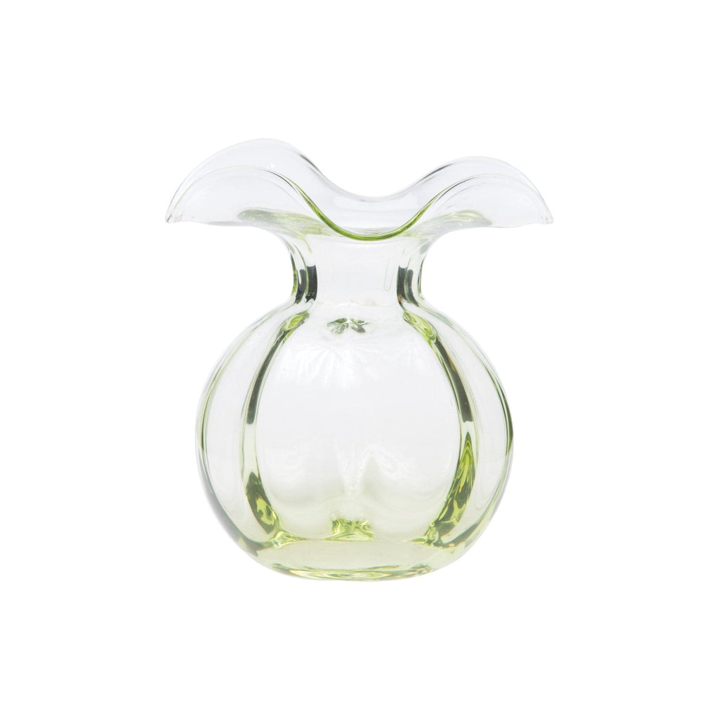 Hibiscus Glass Green Medium Vase