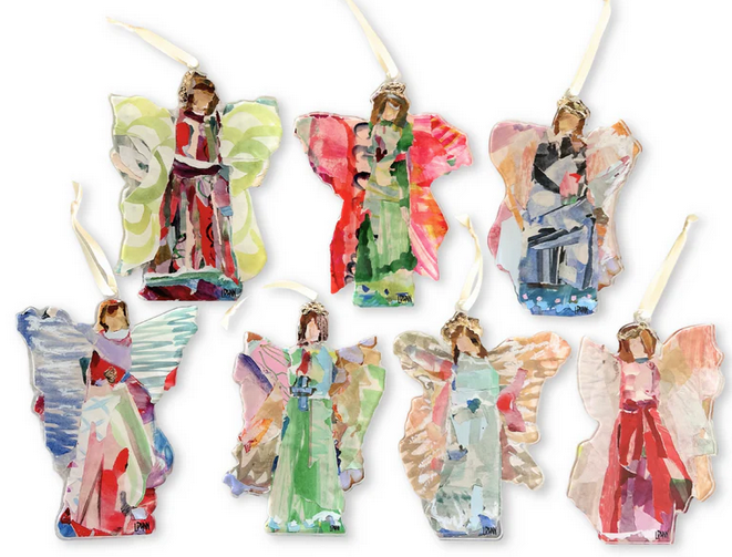 ANGEL OF GLORY ACRYLIC ORNAMENTS