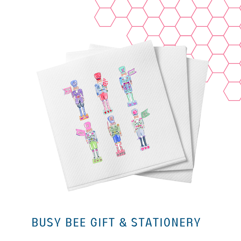 Busy Bee Gift & Stationery - Nutcrackers Holiday Napkins