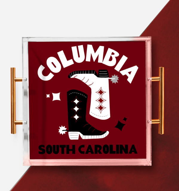 Columbia SC, tray, tart by Taylor