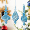 Swirled Glass Finial Ornament