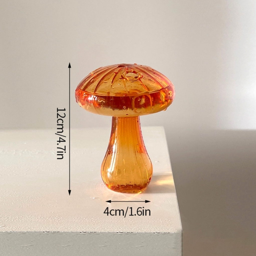 IVORE.GROUP - Mini Glass Mushroom Bud Vase