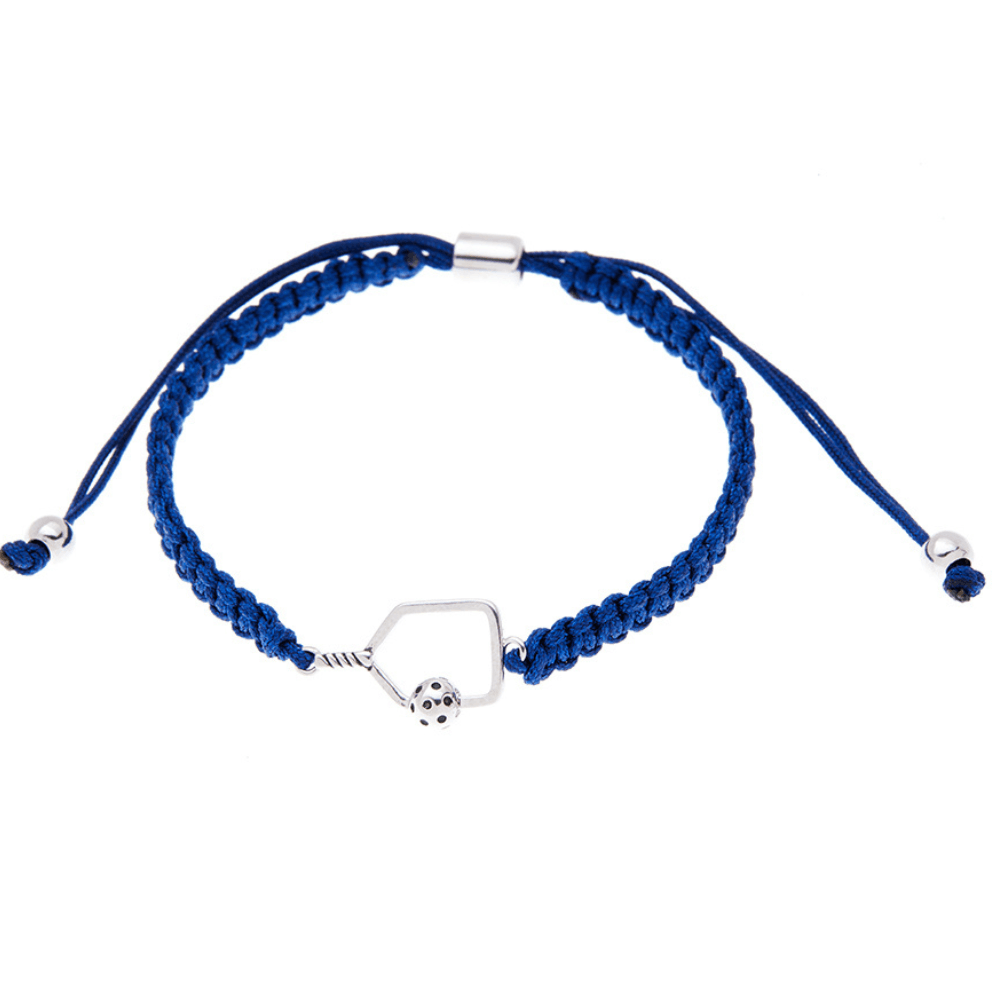 Pickleball Paddle Rope Bracelet-Navy