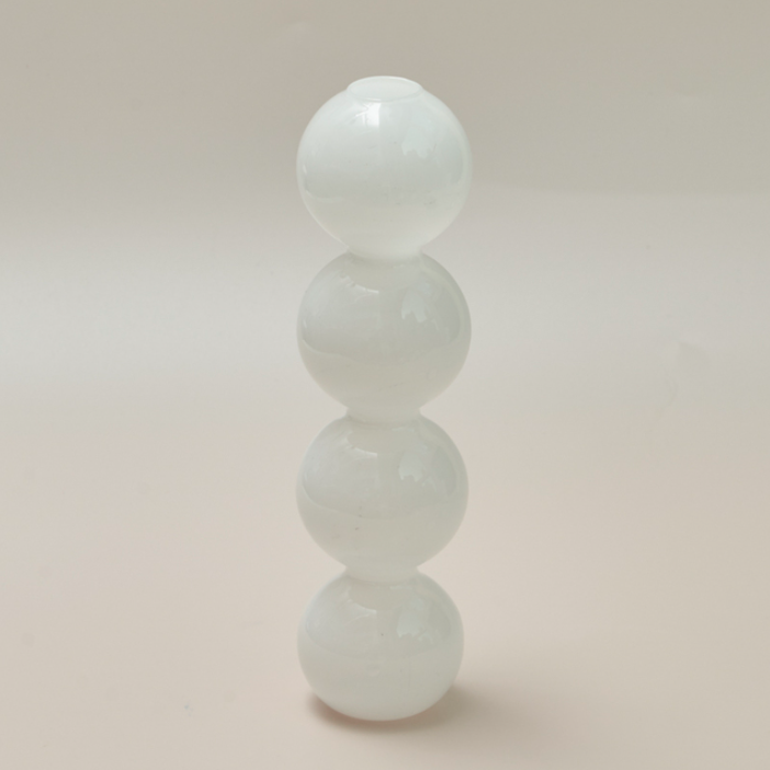 IVORE.GROUP - Jade Color Bubble Shape Glass Vase