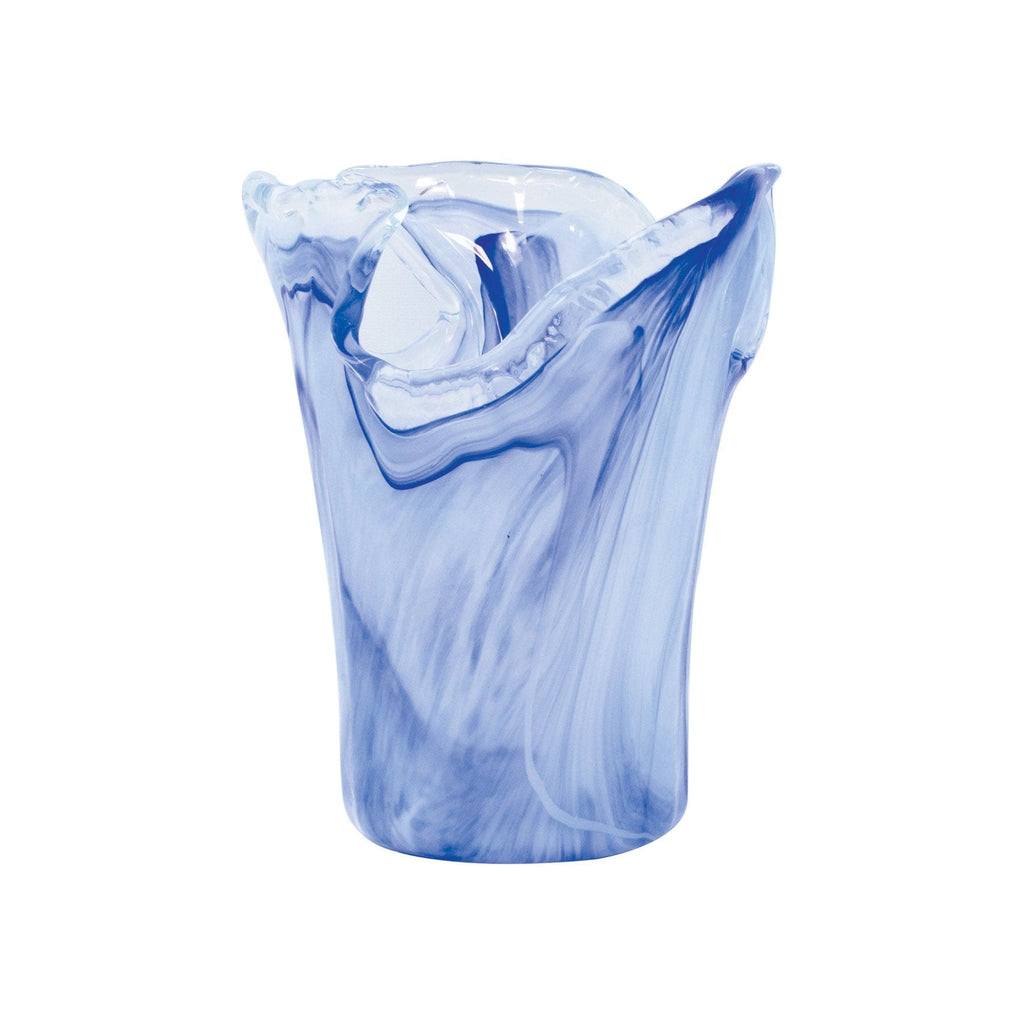 Vietri - Onda Glass Cobalt Small Vase