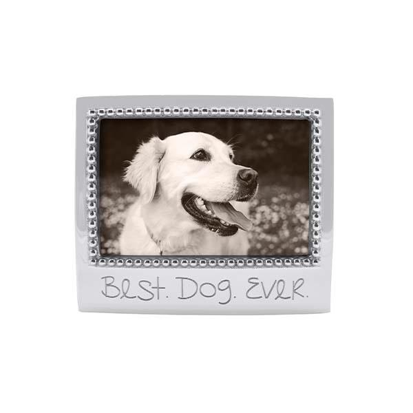 Mariposa - BEST DOG EVER Beaded 4x6 Frame