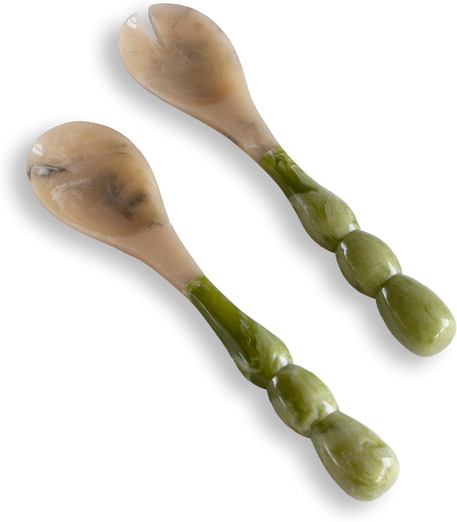 Resin Rio Bubble Salad Servers - Green - Beatriz Ball - Home 2 Court