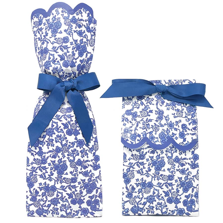 Chinoiserie Wine + Gift Bag Kits